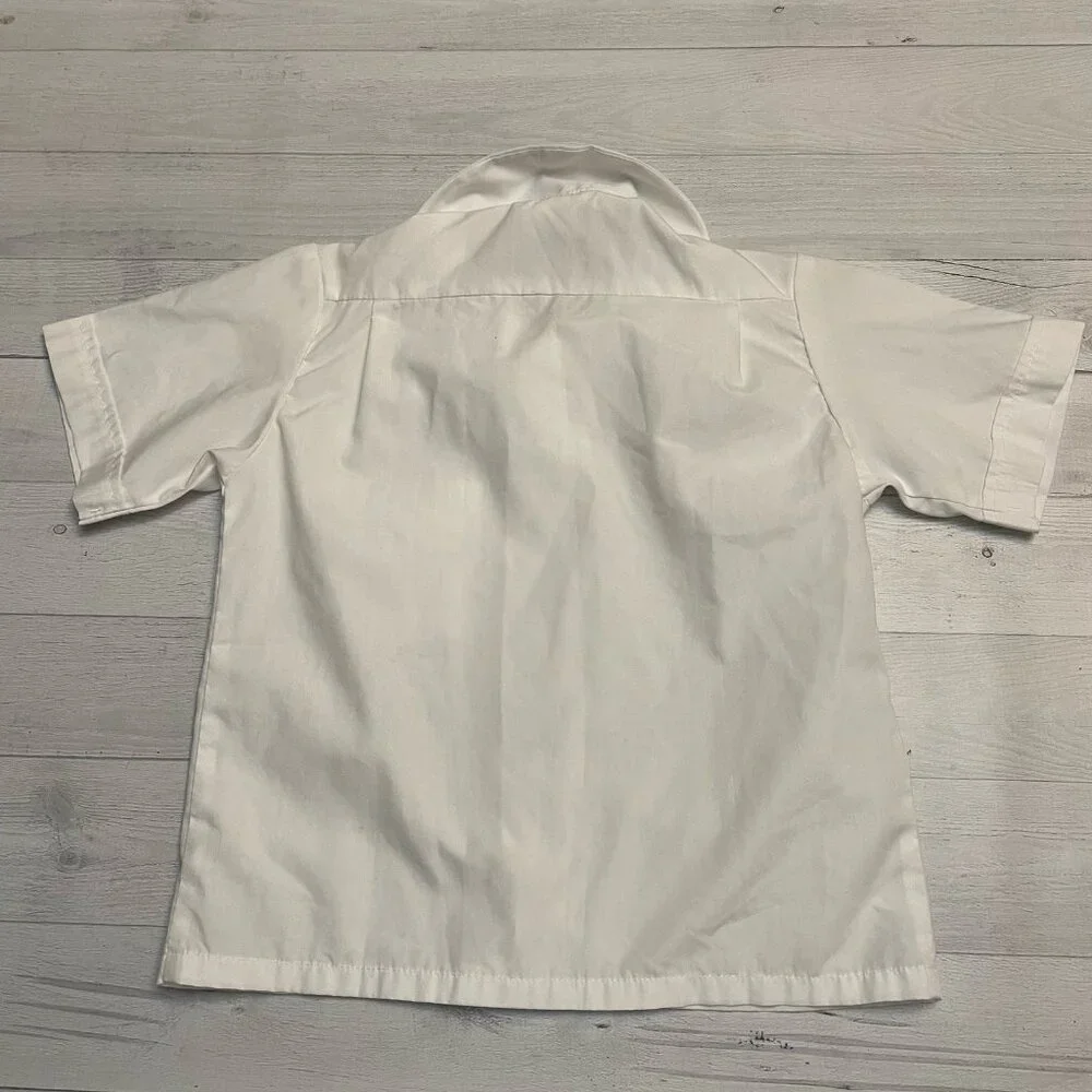 School apperal short sleeved button down‎ shirt 7